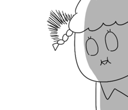 happy life of strange girl sticker #13323931