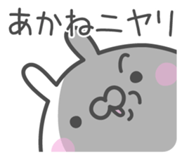 AKANE's basic pack,cute rabbit sticker #13324117