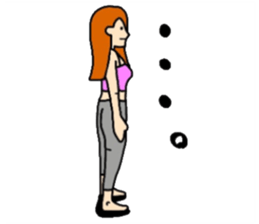 Yogi women sticker #13324157