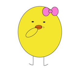 Mr.Free chick sticker #13324503