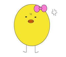 Mr.Free chick sticker #13324511