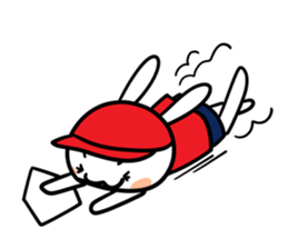 Red helmet Hiroppi sticker #13324991