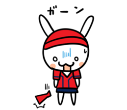 Red helmet Hiroppi sticker #13324994