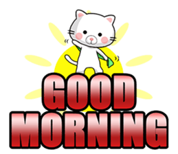 Cat words 2. sticker #13325134