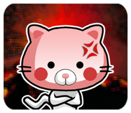 Cat words 2. sticker #13325141