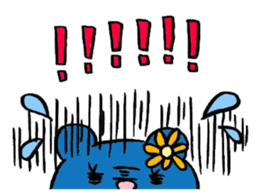 Bear named Hanako sticker #13325183