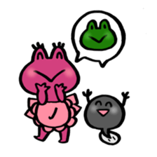 KeroMAM and Kurotama sticker #13325476