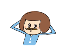 Go for it Hiroko. ~ In daily life ~ sticker #13325819