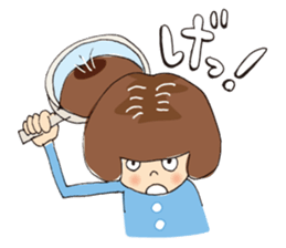 Go for it Hiroko. ~ In daily life ~ sticker #13325835