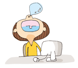 Go for it Hiroko. ~ In daily life ~ sticker #13325836