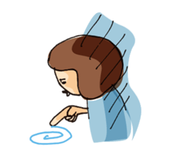 Go for it Hiroko. ~ In daily life ~ sticker #13325848