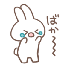 Obedient child rabbit sticker #13326538