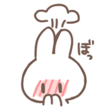 Obedient child rabbit sticker #13326545