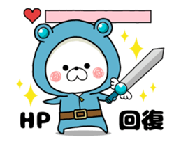 Halloween party in bear's house. Ver.2 sticker #13327849