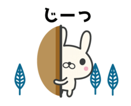 Nordic rabbit animation sticker #13327868