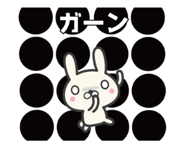Nordic rabbit animation sticker #13327871