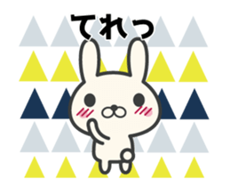 Nordic rabbit animation sticker #13327873