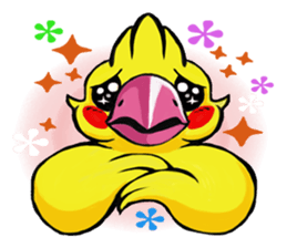 stupid bird sticker #13327956