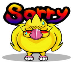 stupid bird sticker #13327967