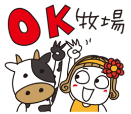 Bangs short girl vol.25 sticker #13328046