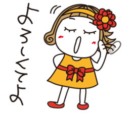 Bangs short girl vol.25 sticker #13328048
