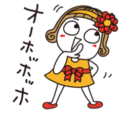 Bangs short girl vol.25 sticker #13328050