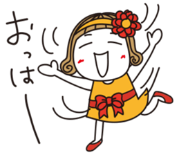 Bangs short girl vol.25 sticker #13328066