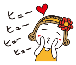 Bangs short girl vol.25 sticker #13328067