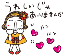 Bangs short girl vol.25 sticker #13328070