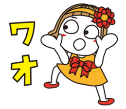 Bangs short girl vol.25 sticker #13328078