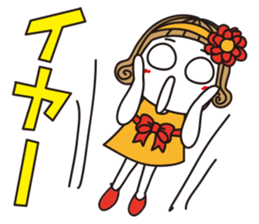 Bangs short girl vol.25 sticker #13328079