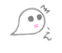 Presence of thin ghost OBASUKE sticker sticker #13328937