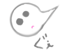 Presence of thin ghost OBASUKE sticker sticker #13328957