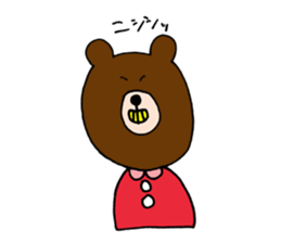 oka&bear sticker #13329323