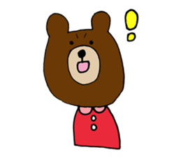 oka&bear sticker #13329324