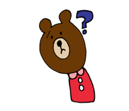 oka&bear sticker #13329325