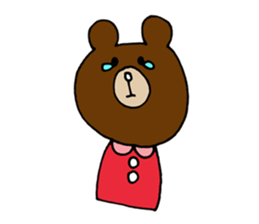 oka&bear sticker #13329326