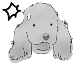 iPaint Black cocker sticker #13329416