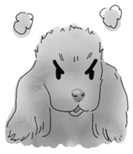 iPaint Black cocker sticker #13329418