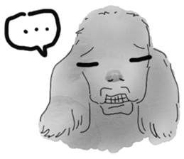 iPaint Black cocker sticker #13329419