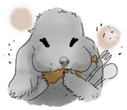 iPaint Black cocker sticker #13329420