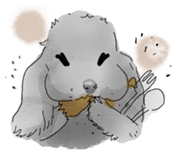 iPaint Black cocker sticker #13329420