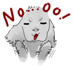 iPaint Black cocker sticker #13329424