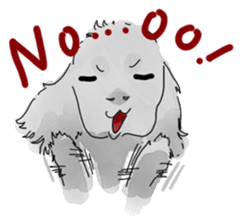 iPaint Black cocker sticker #13329424