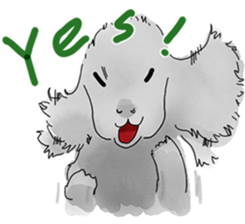 iPaint Black cocker sticker #13329425