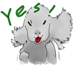 iPaint Black cocker sticker #13329425