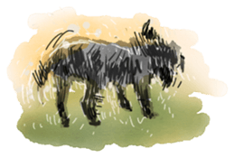 iPaint Black cocker sticker #13329442