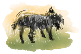 iPaint Black cocker sticker #13329442