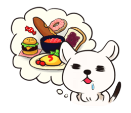 Naughty White mink-Sherry daily life sticker #13329483