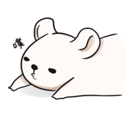 Naughty White mink-Sherry daily life sticker #13329489